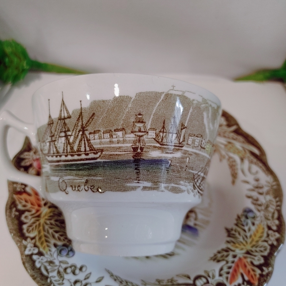 Ridgway England HERITAGE Scenes of Canada tea set - Picture 4 of 10